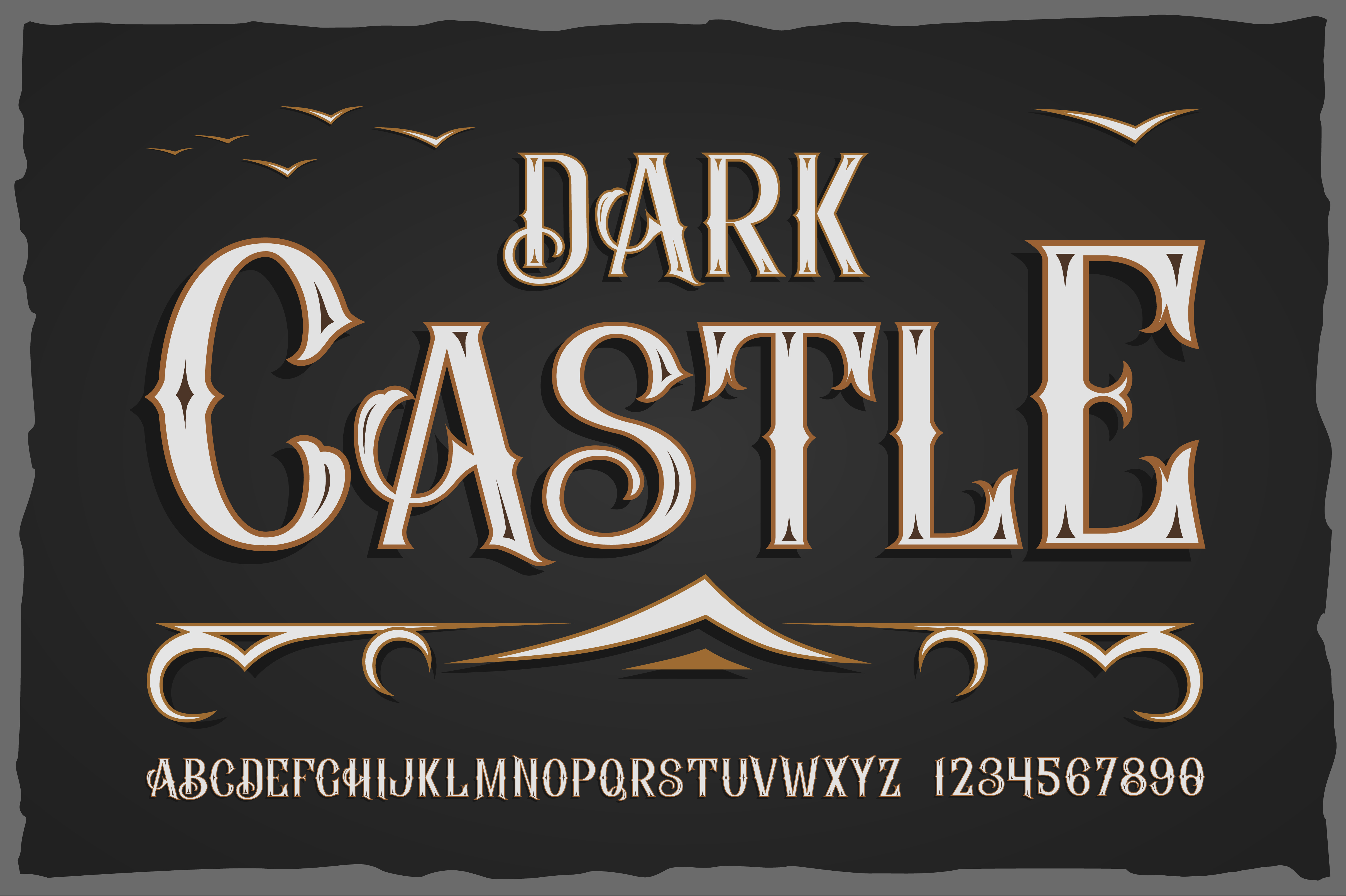 Шрифт Dark Castle